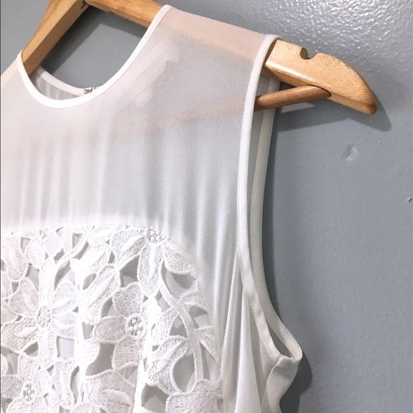 Keepsake The Label Fit & Flare ‘Reach for the Sun’ White Lace Dress - Picture 3 of 8